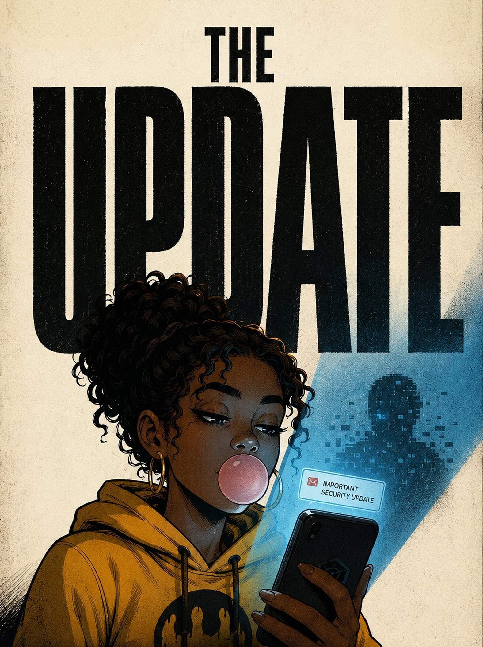 THE UPDATE — Sansa receives an important security update on her phone