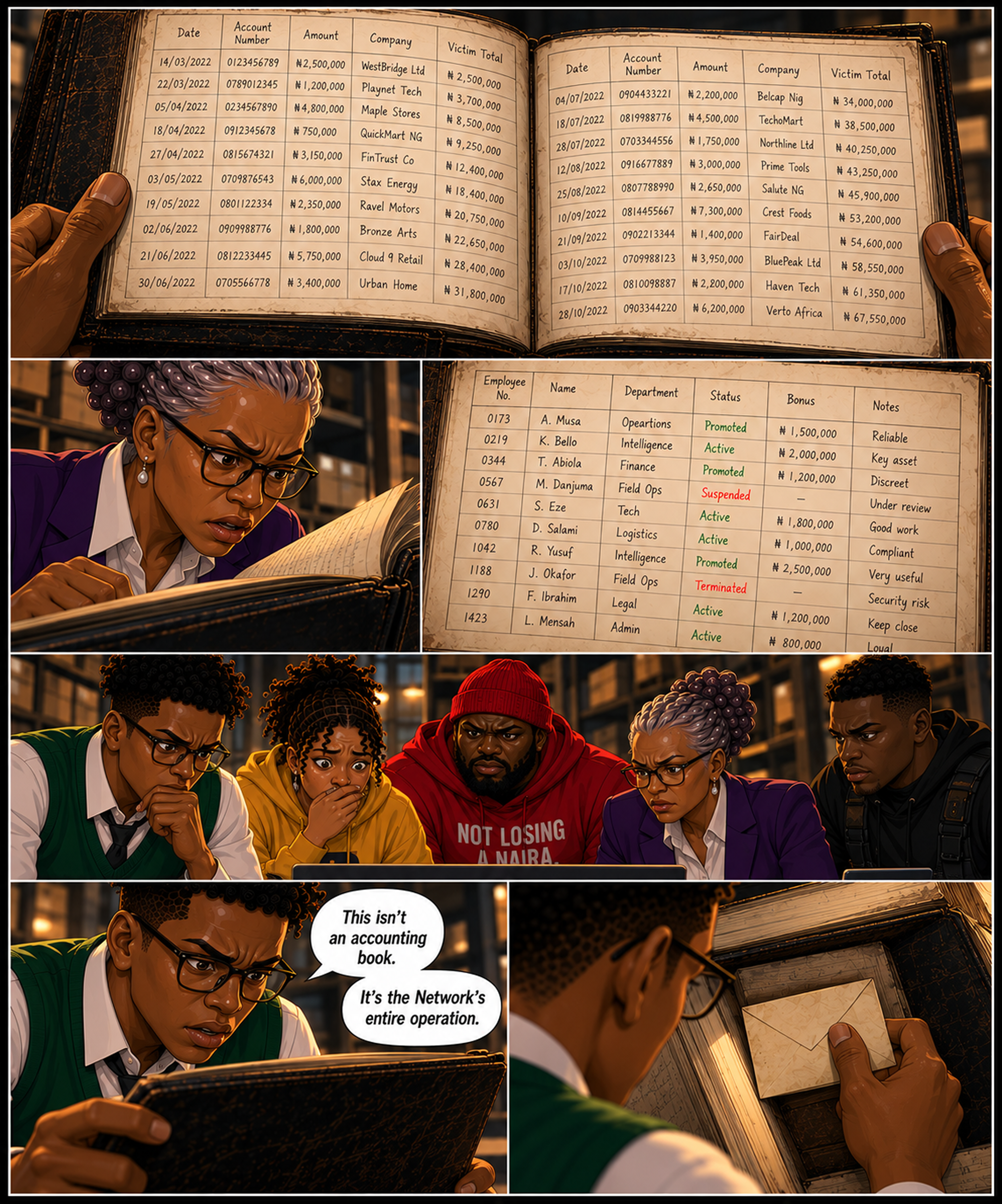 The first signal (pt 2), panel 50