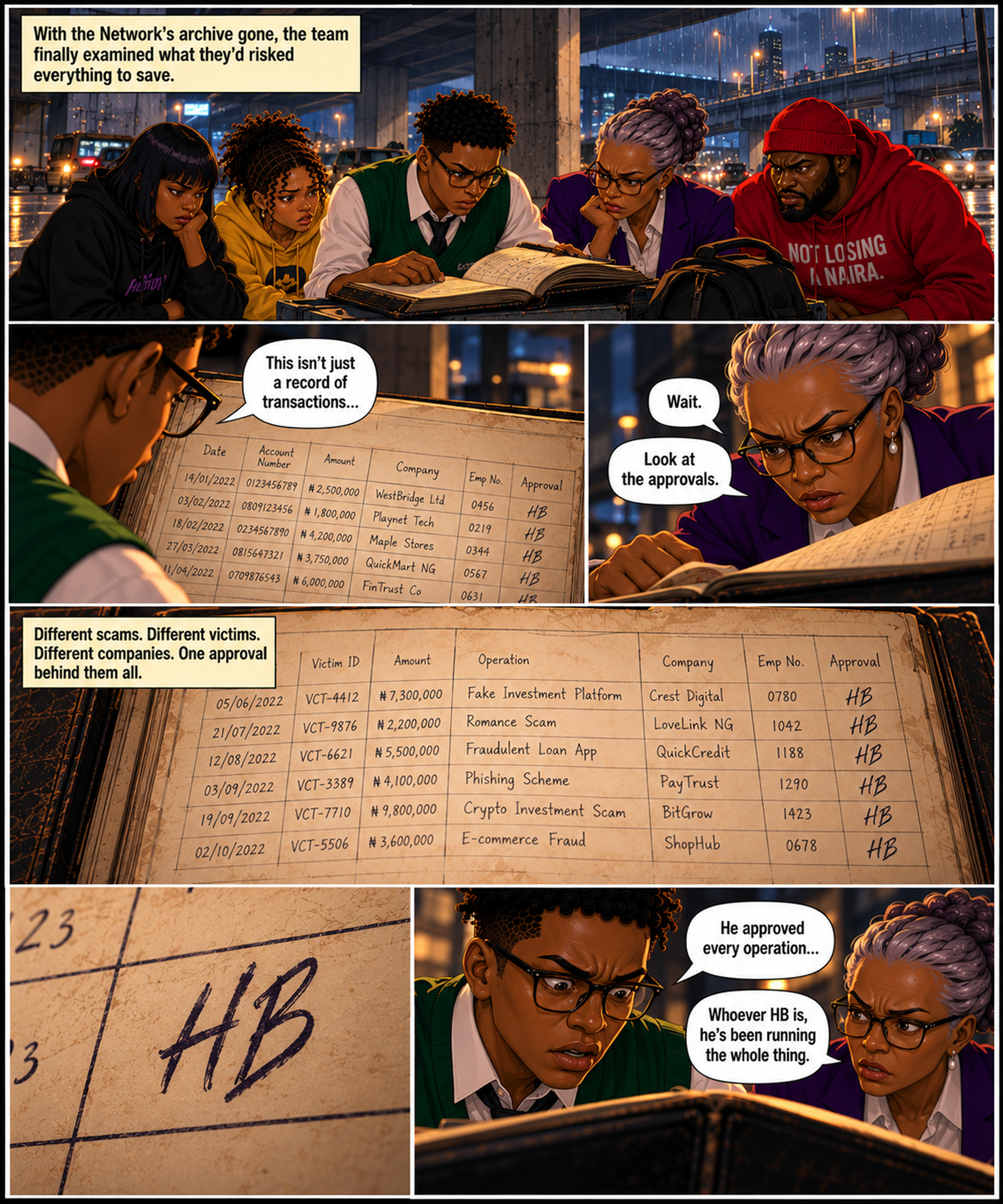 The first signal (pt 2), panel 55
