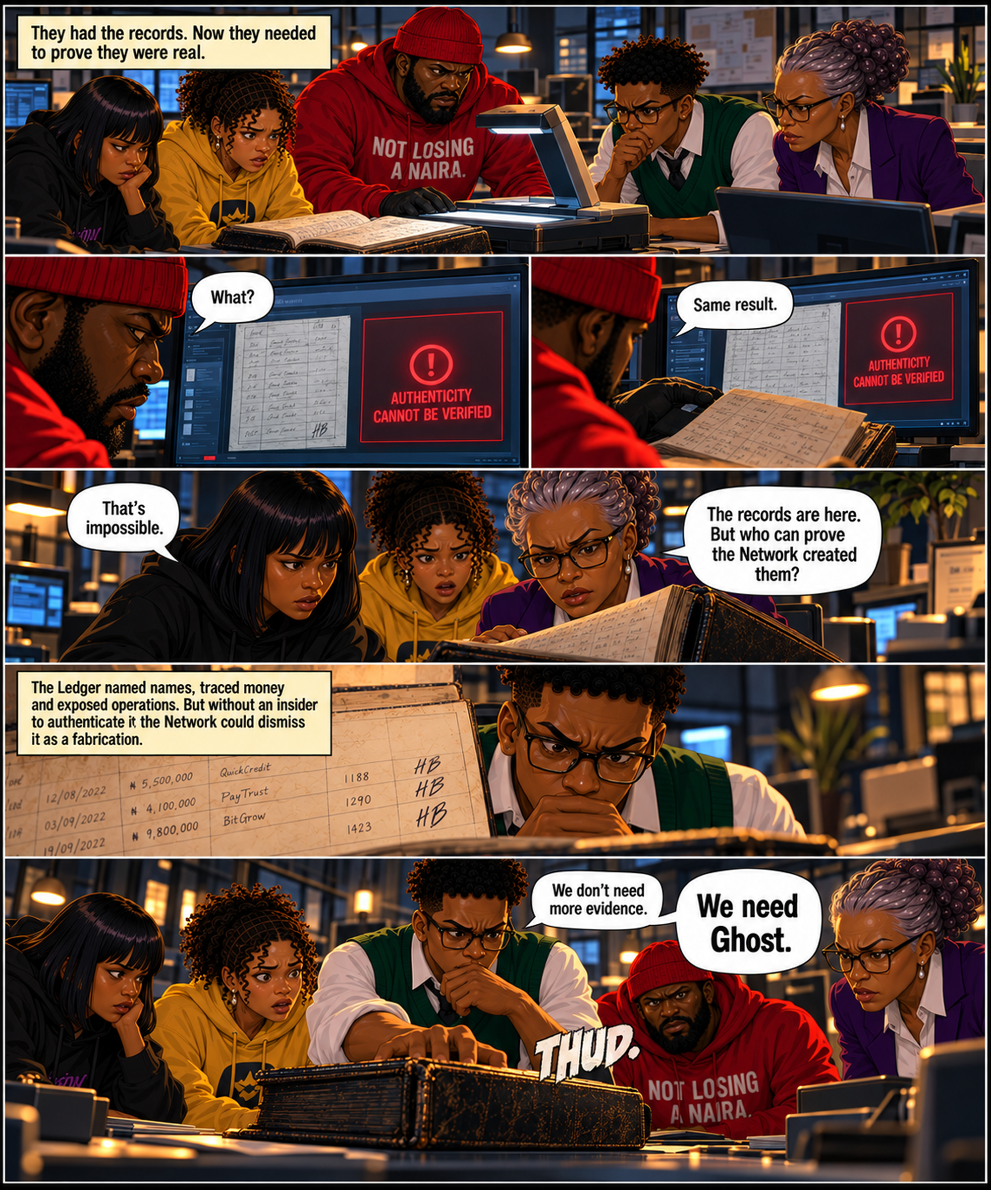 The first signal (pt 2), panel 57