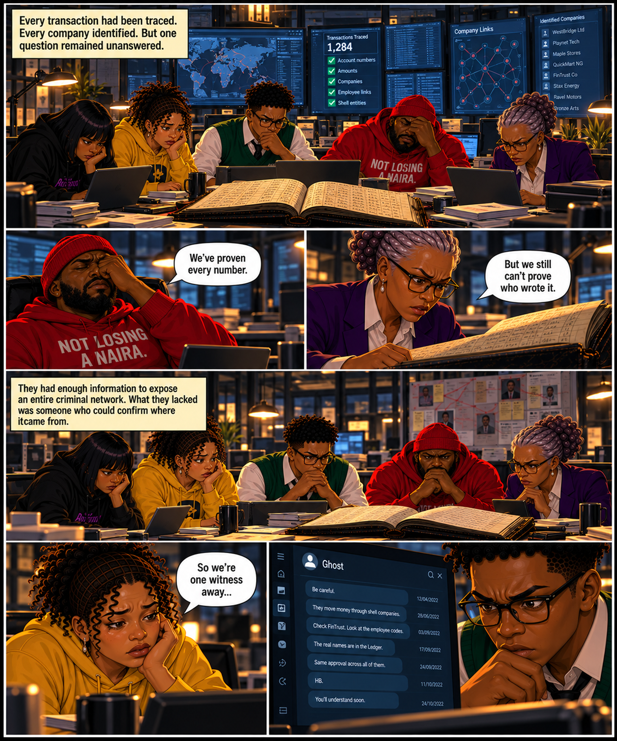 The first signal (pt 2), panel 58
