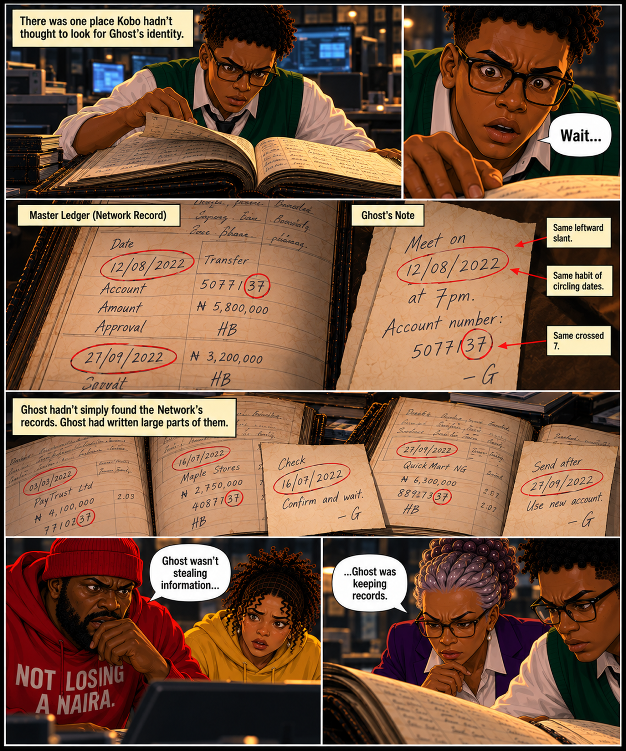 The first signal (pt 2), panel 61