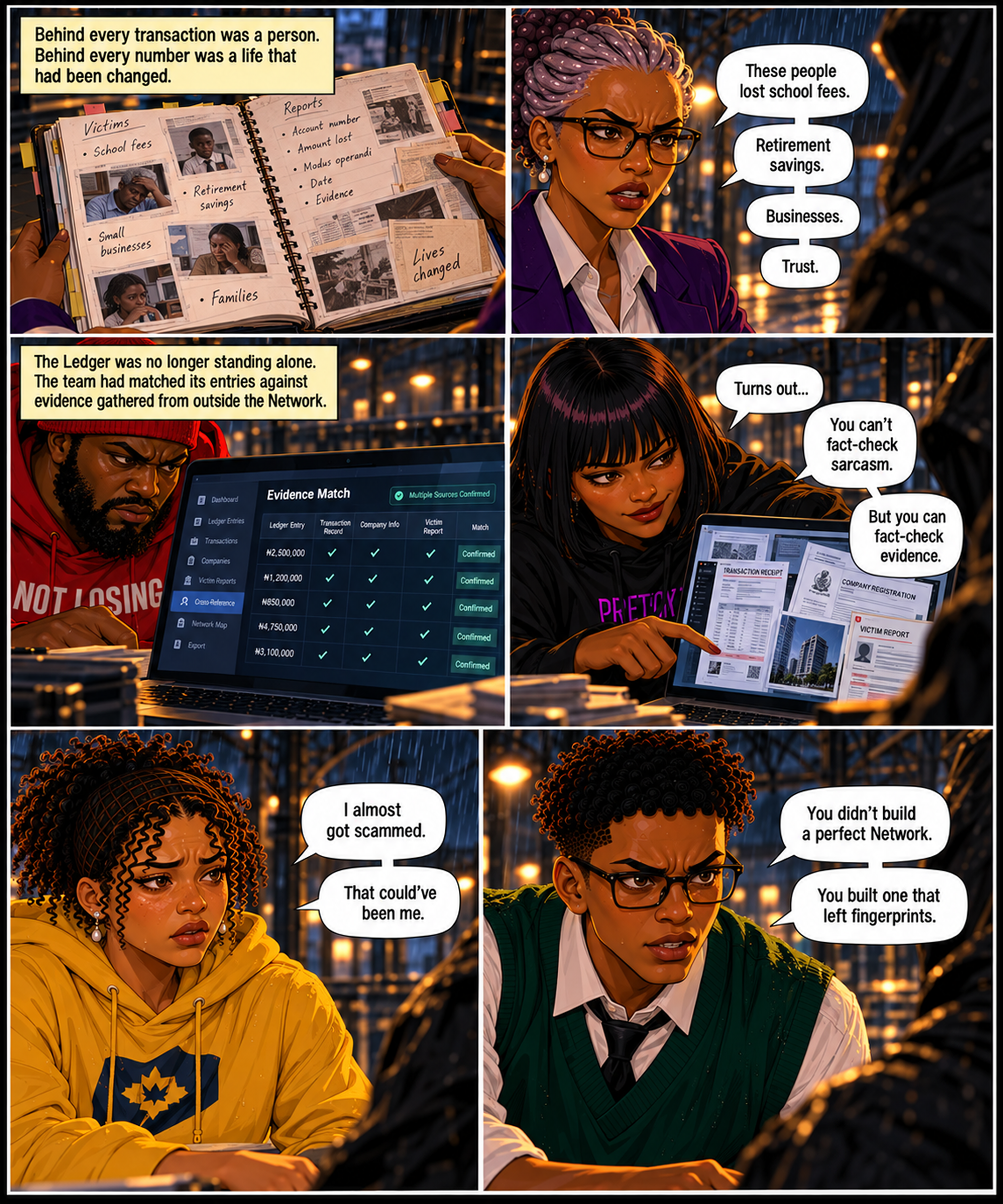 The first signal (pt 2), panel 67
