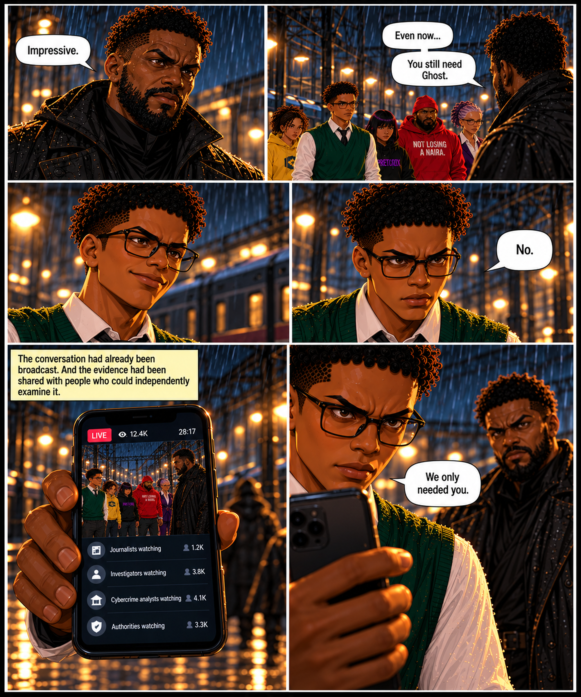 The first signal (pt 2), panel 68