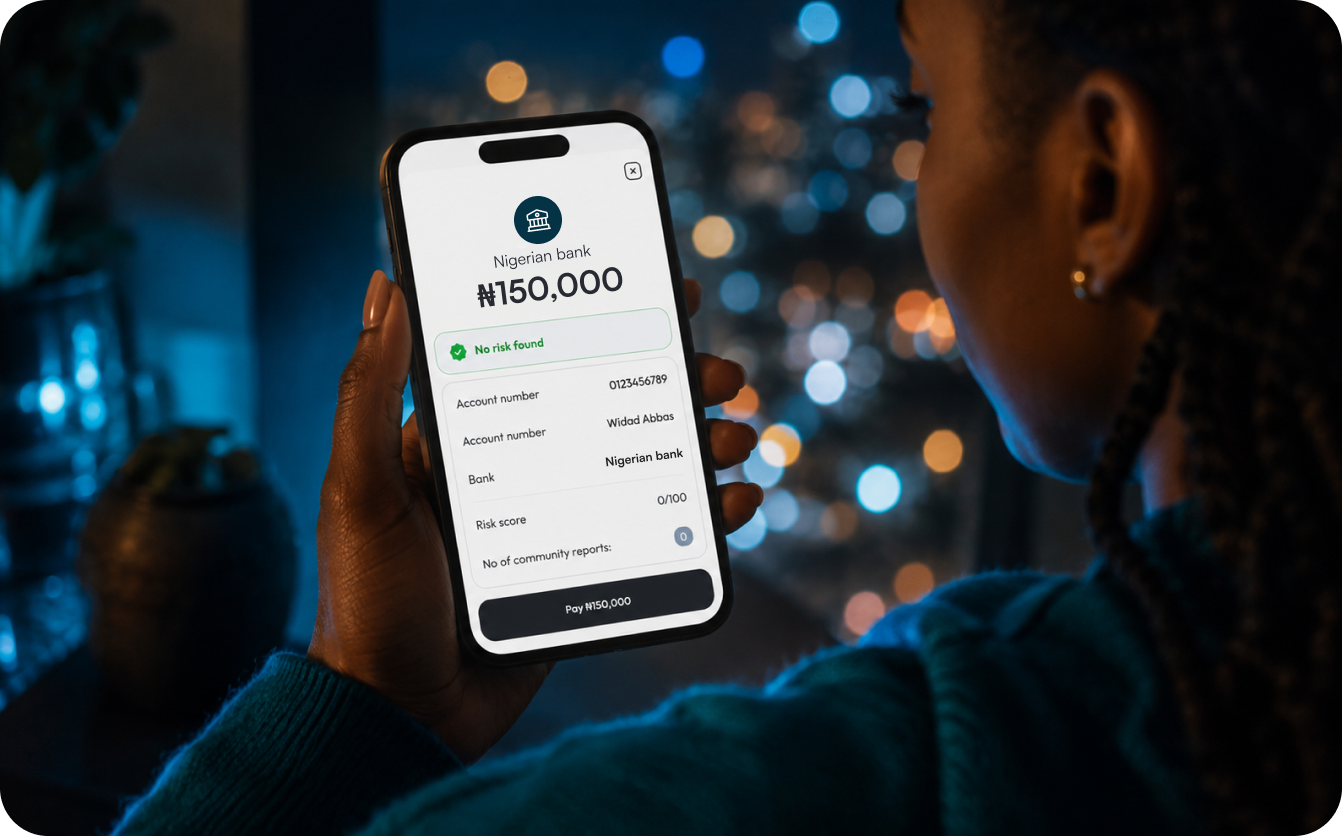 Verifying a payment on GoWaly before sending money